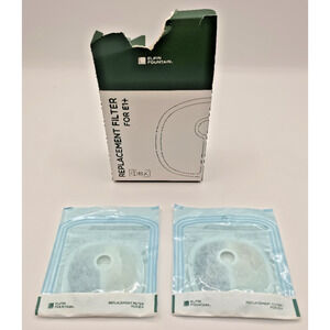 Elfin Water Fountain E1+ 2 Filters / White - Open Box